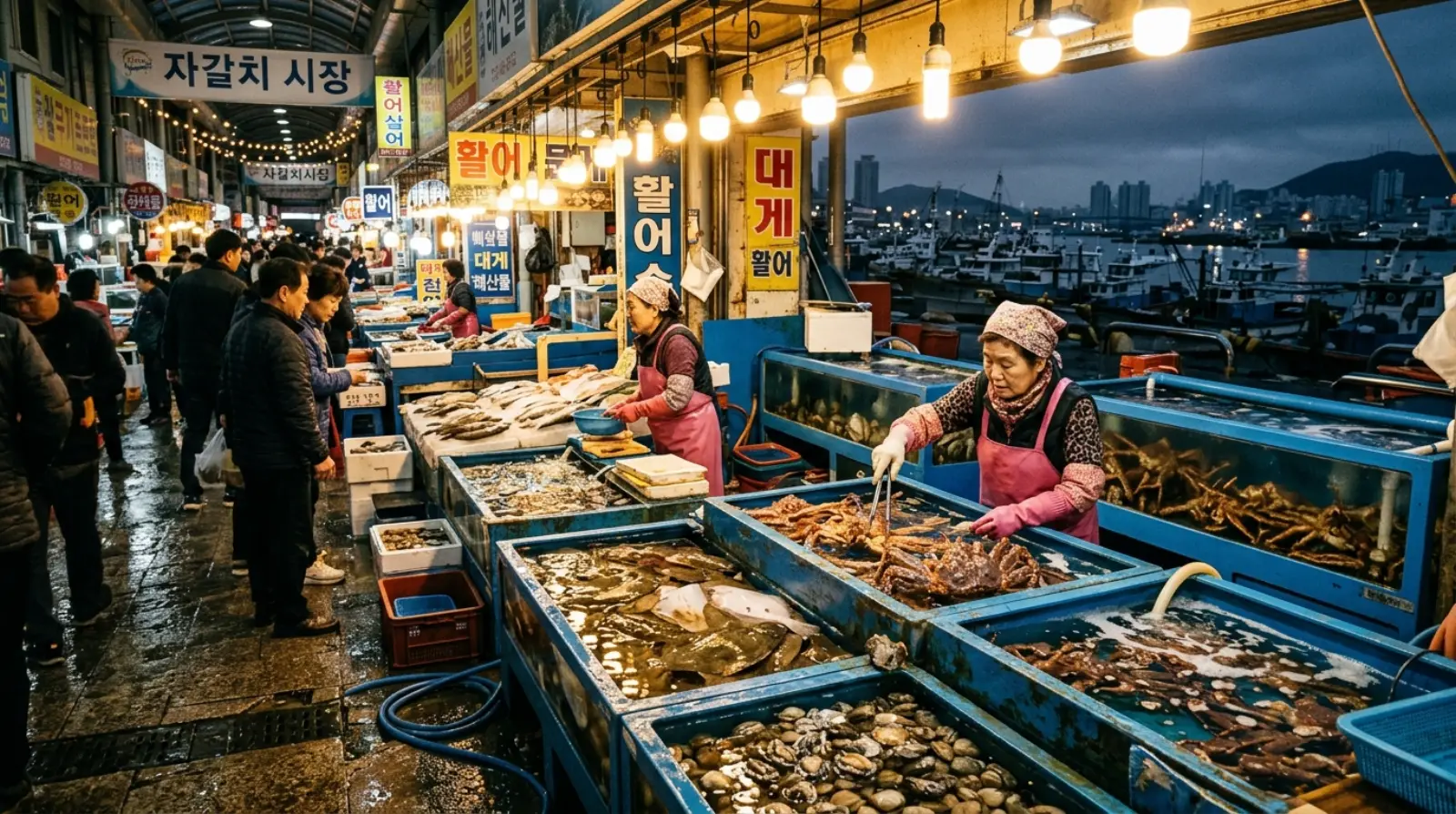Busan Day 1 Blueprint: 2-Hour KTX Transit, Jagalchi Seafood Alleys, and Bupyeong Night Feasts