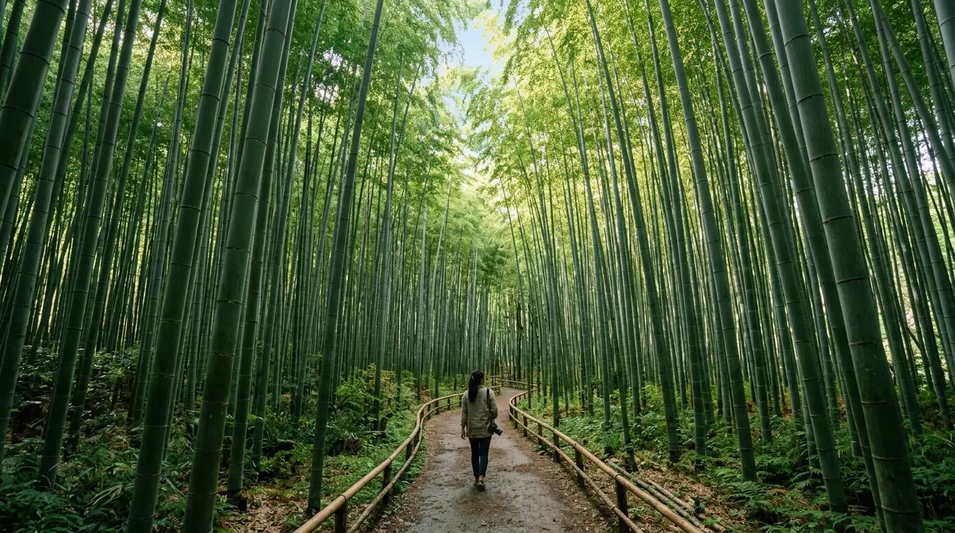 Kyoto Day 3: Arashiyama Bamboo Grove, Tenryu-ji Zen Pond, Nishiki Market, and Haruka Airport Express