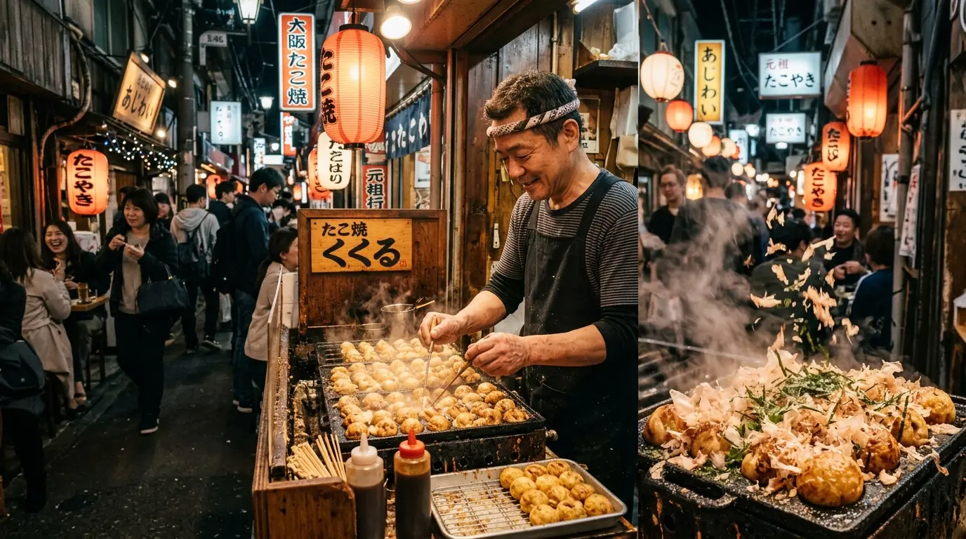 Osaka Day 3: Kuromon Market Feasts, Shinsaibashi Arcades, and Nankai Rapi:t Airport Departure