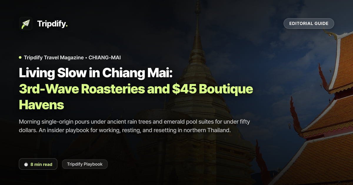 Cost of Living in Chiang Mai for a Month and Where to Stay in Nimman
