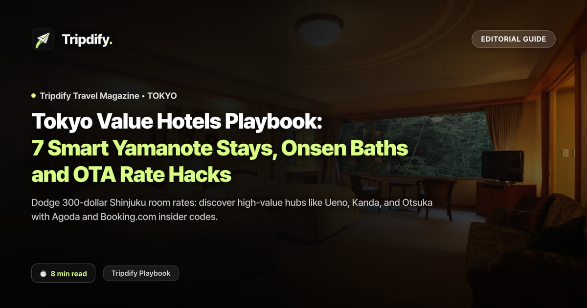 7 Budget Hotels in Tokyo Under $100 on the Yamanote Line